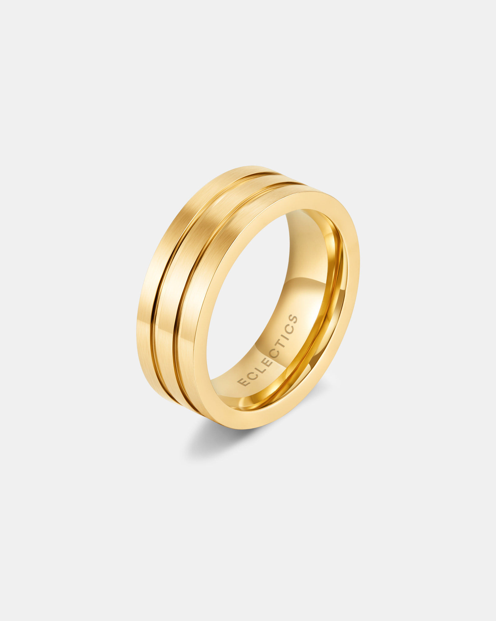 18K Gold - Deco Ring Ring