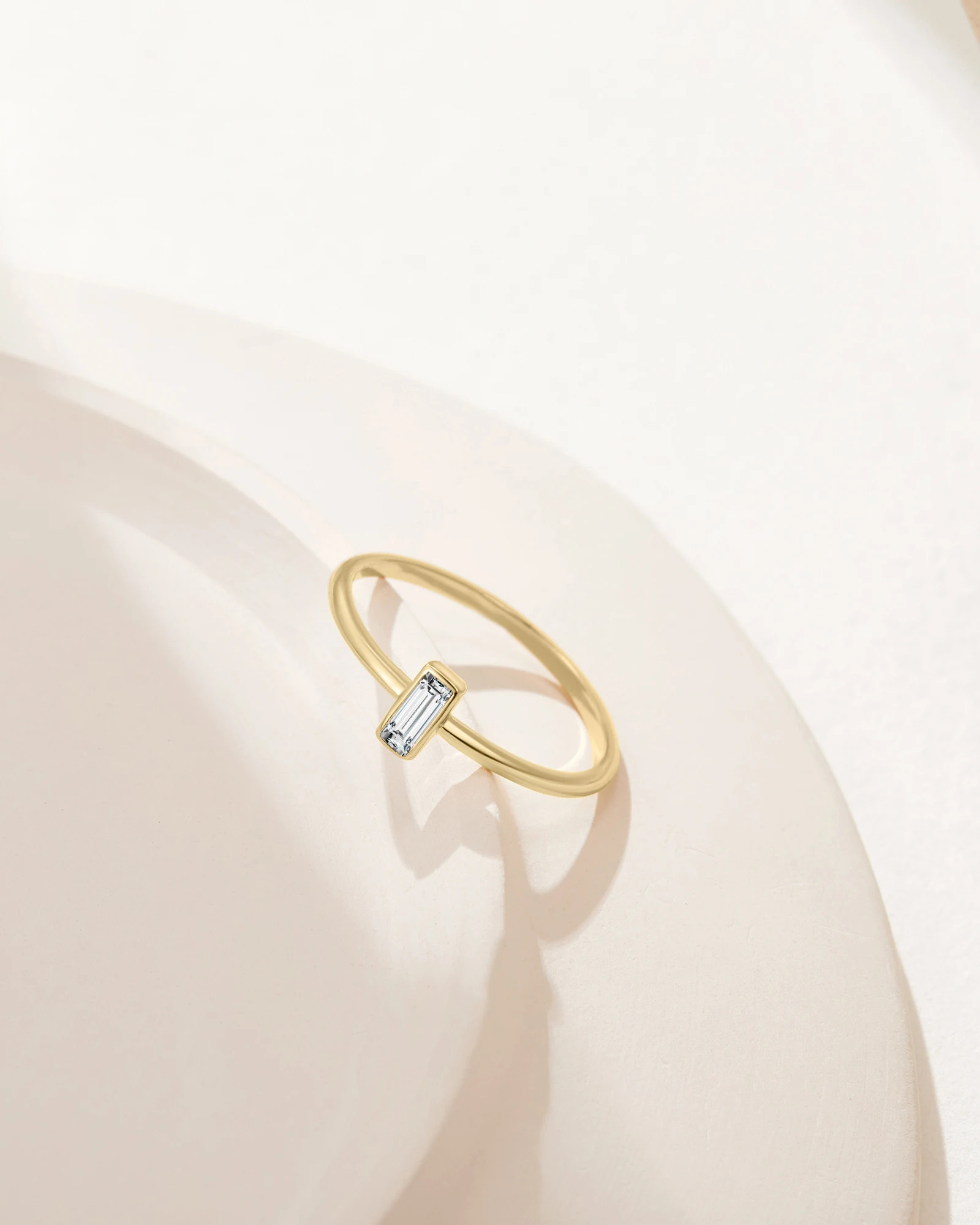 18K Gold Maisie Baguette Ring