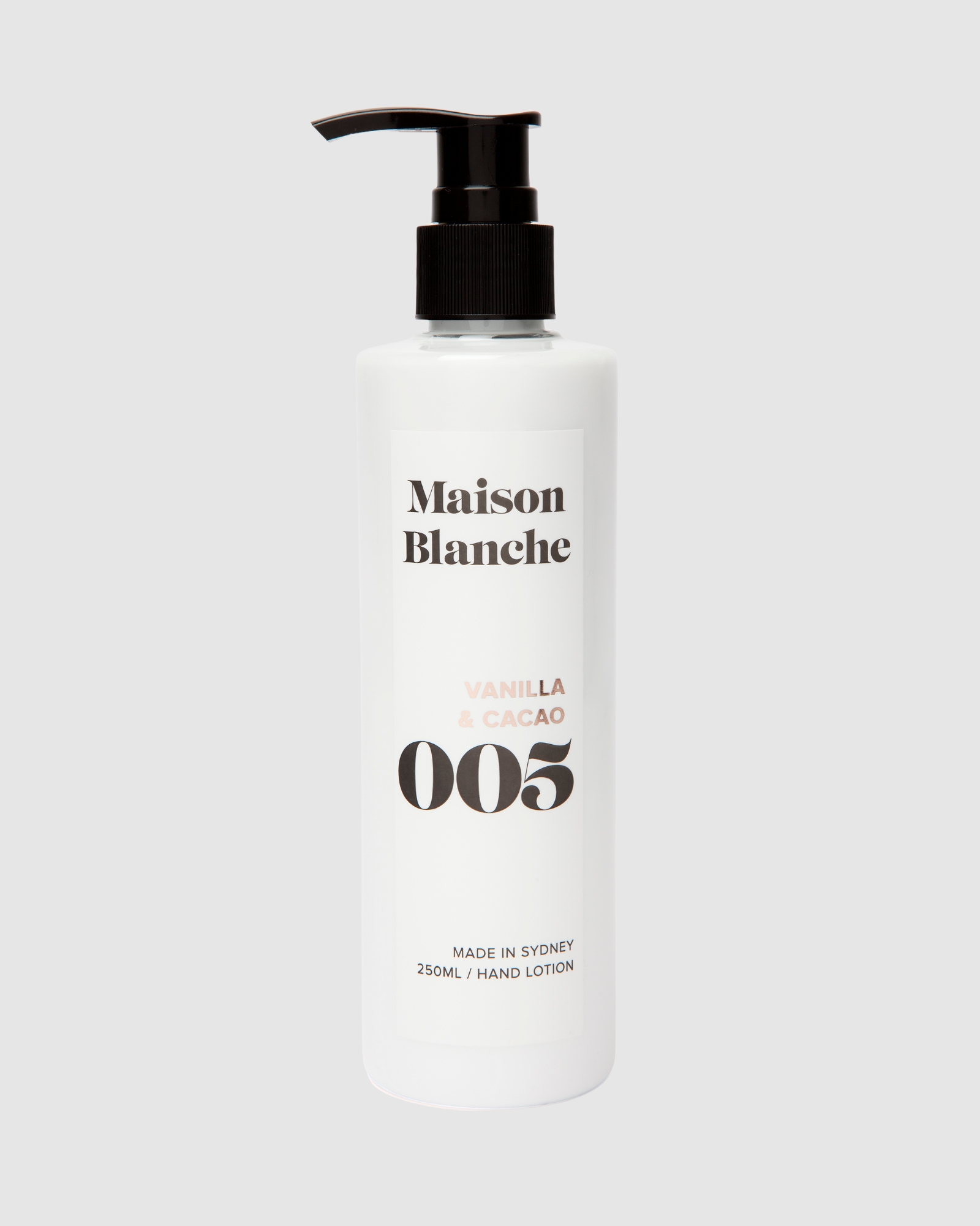 005 Vanilla & Cacao- Hand Lotion
