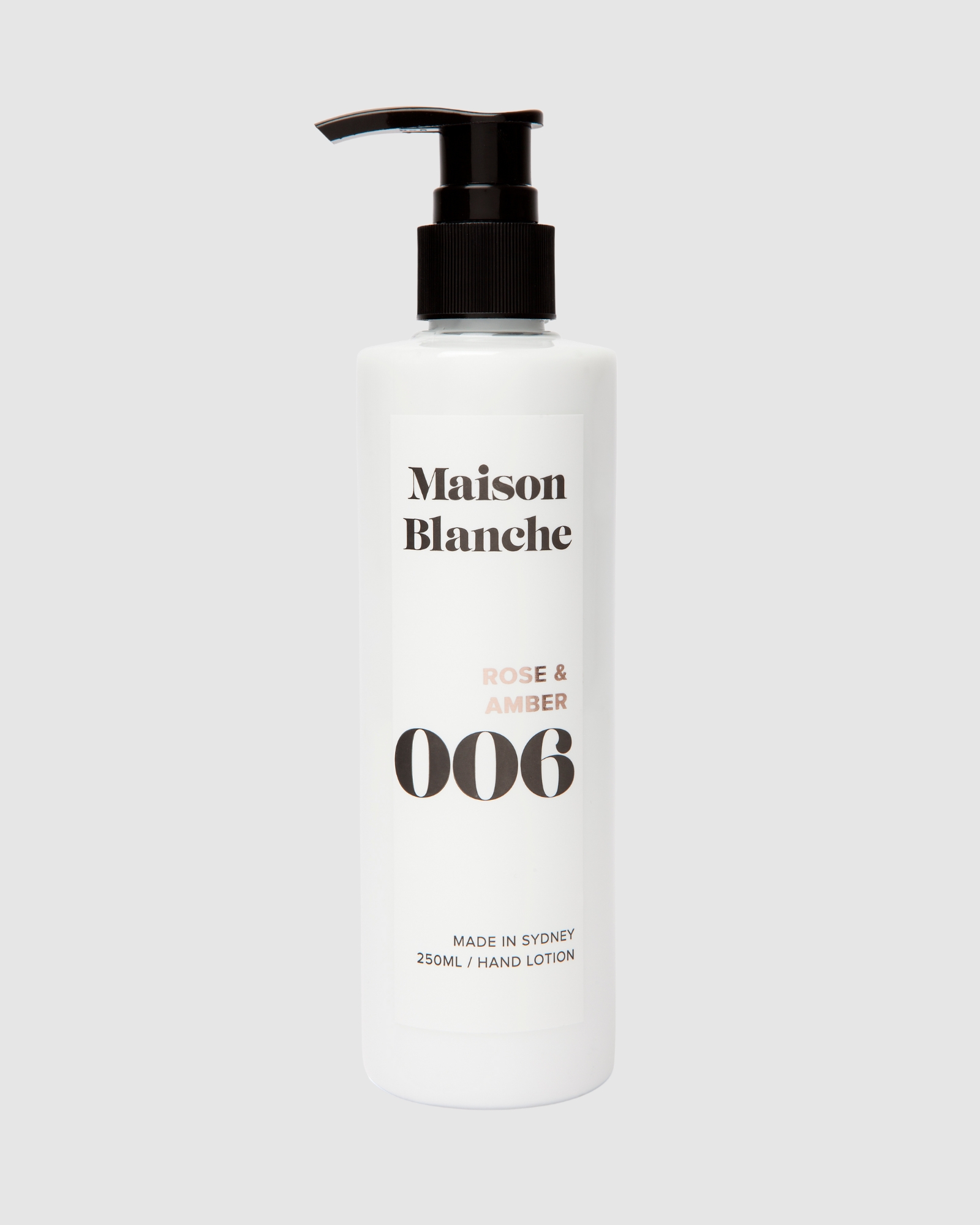 006 Rose & Amber - Hand Lotion