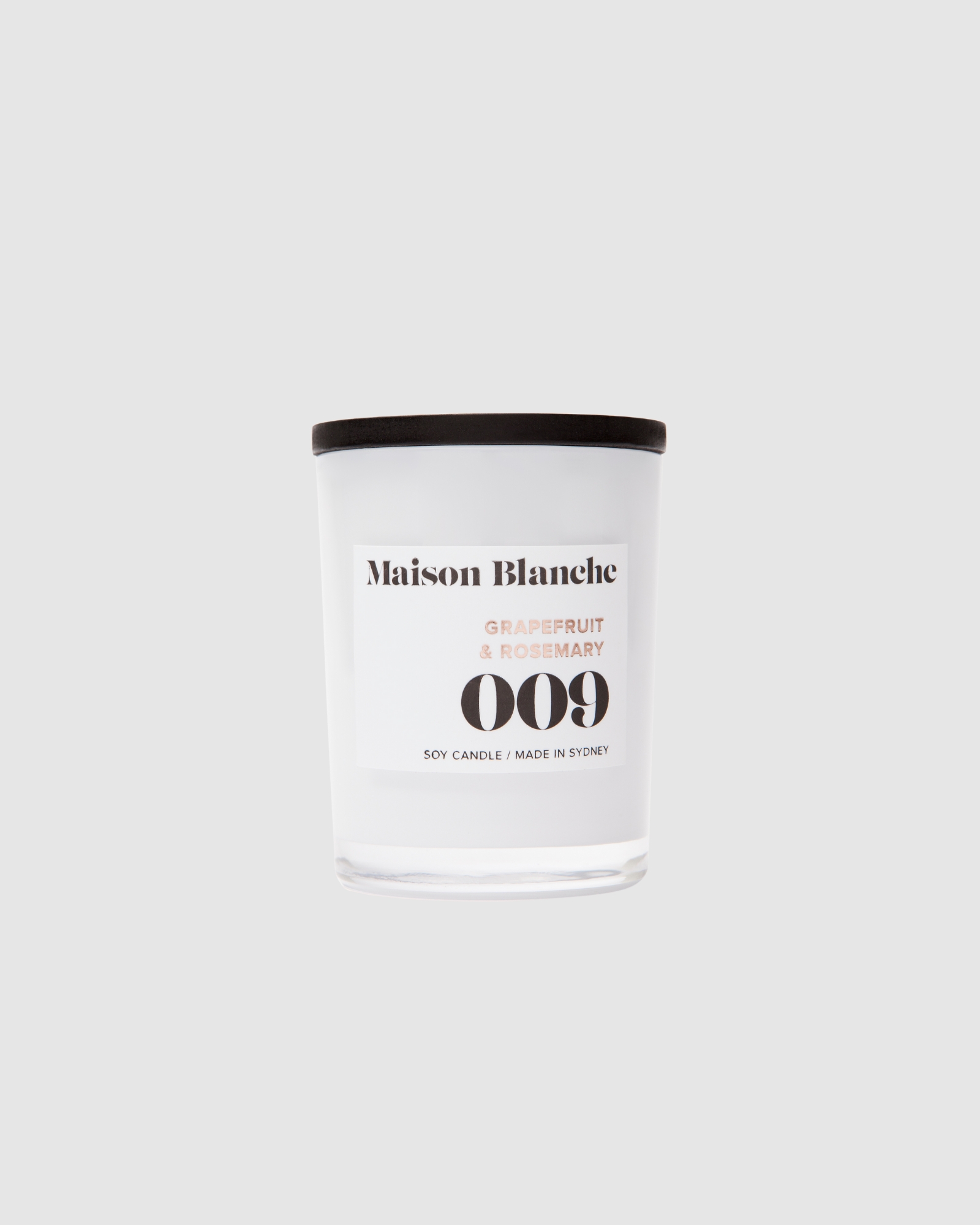 009 Grapefruit & Rosemary - Small Candle