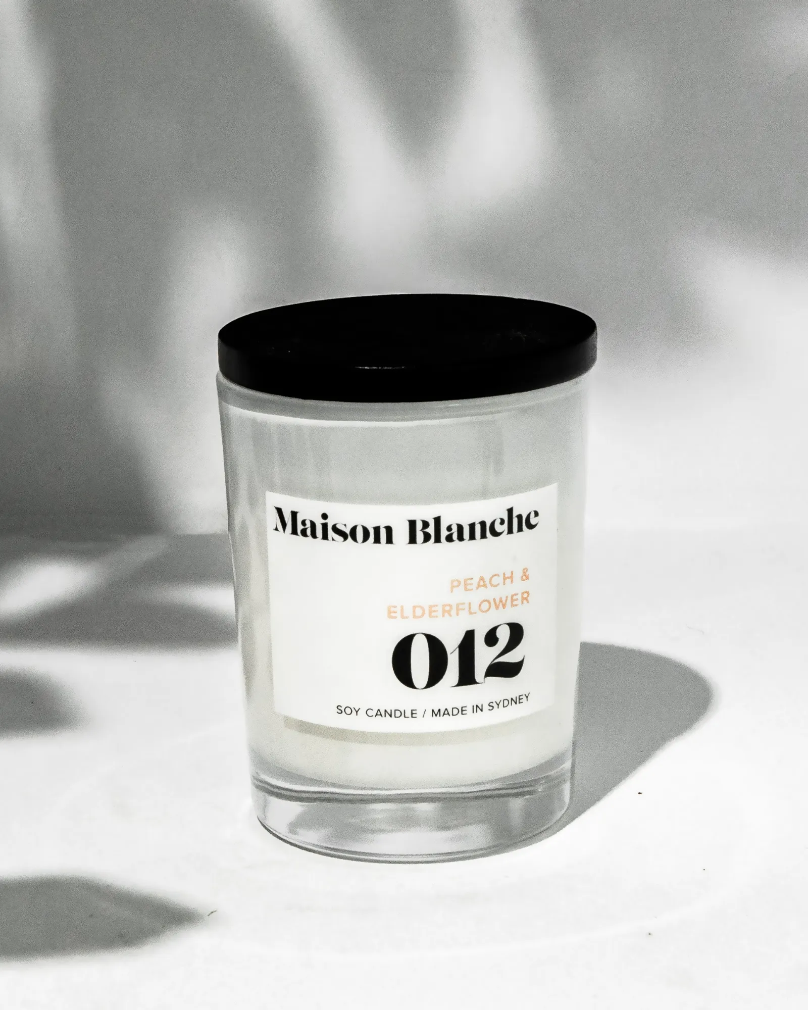 012 Peach & Elderflower - Small Candle