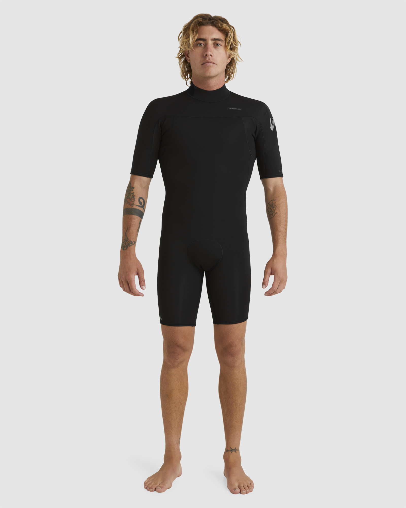 2/2mm Everyday Sessions Short Sleeve Back Zip Springsuit For Men