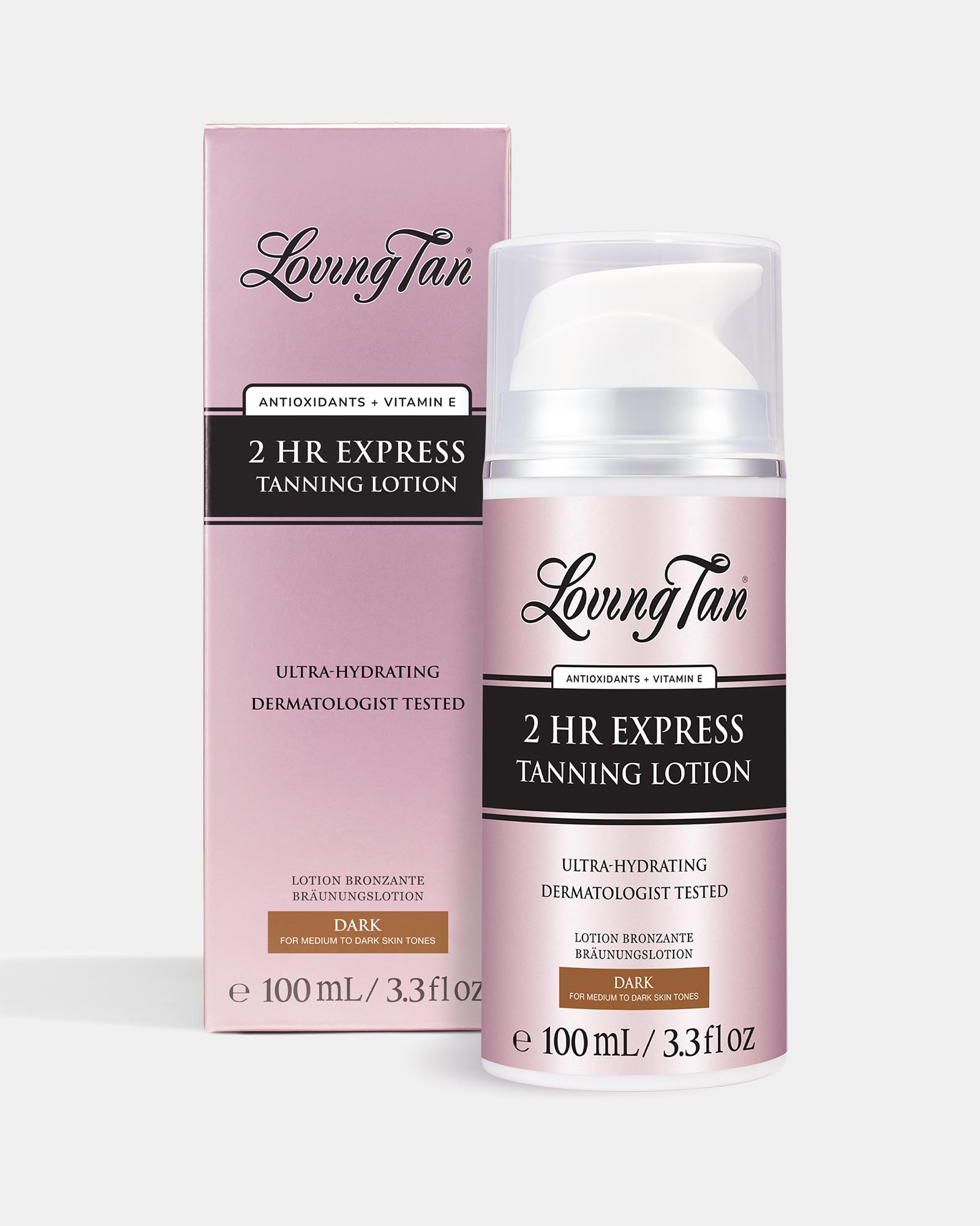 2-Hour Express Tanning Lotion Dark 100ml