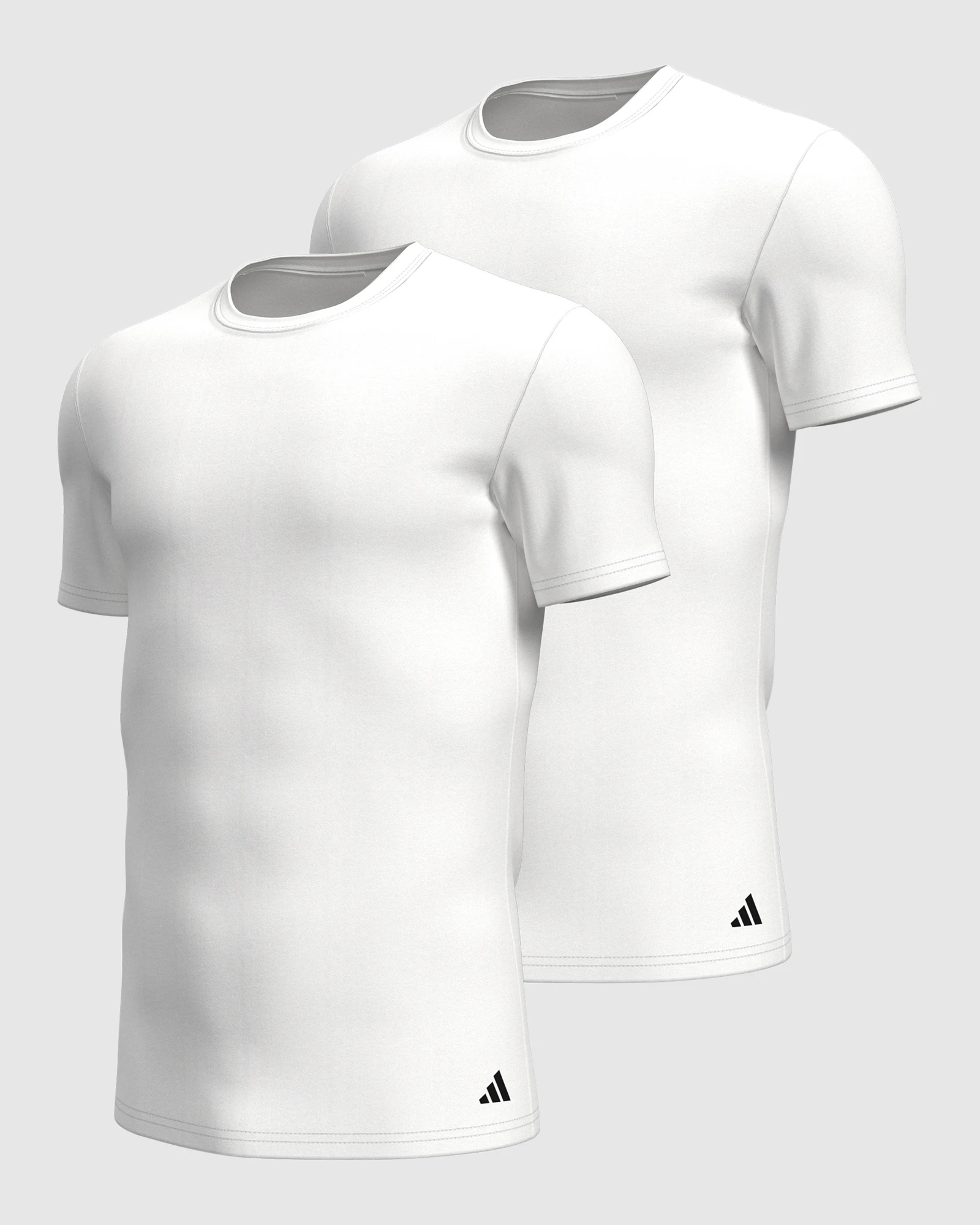 2 Pack Active Flex Cotton Crew Neck T-Shirt