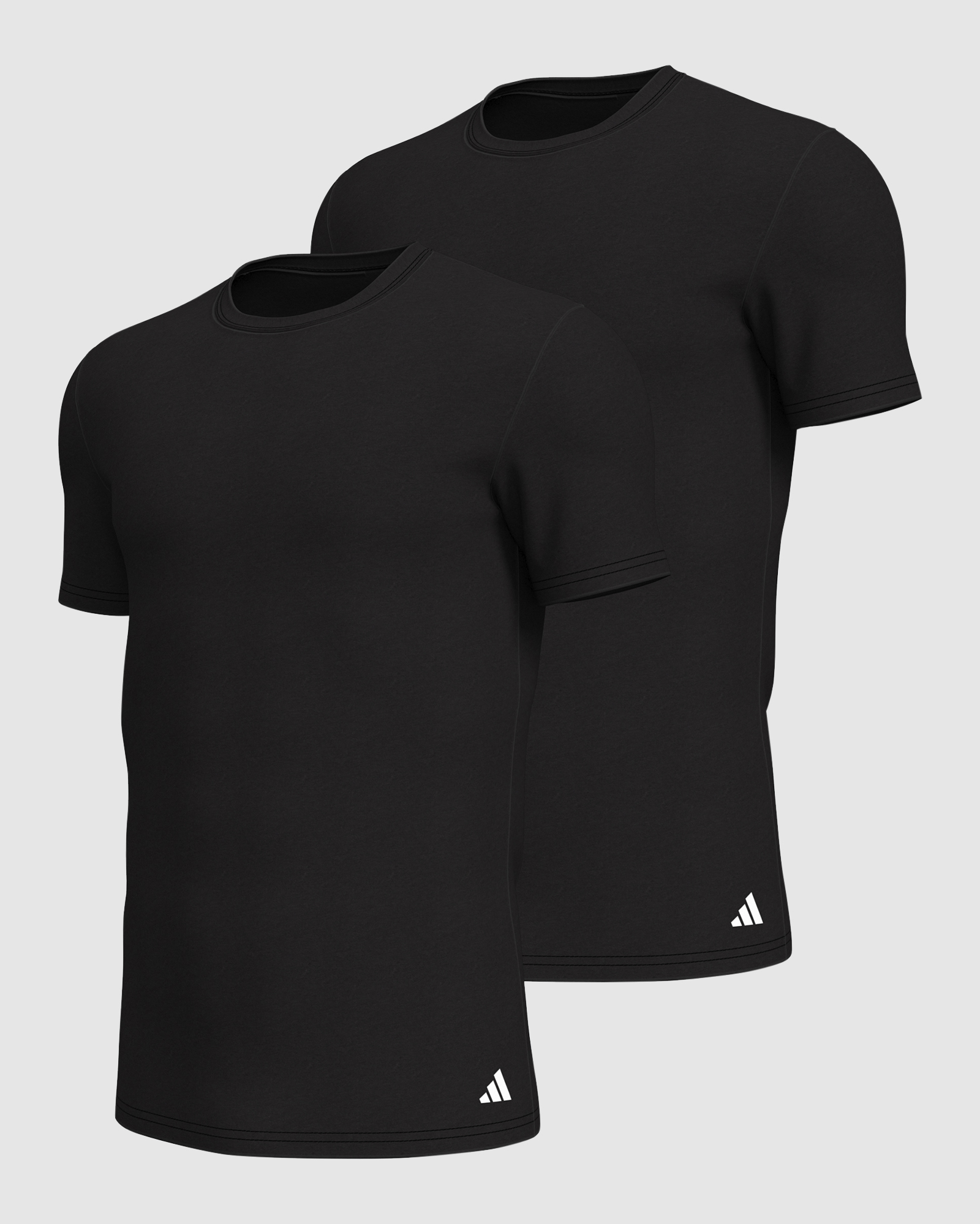 2 Pack Active Flex Cotton Crew Neck T-Shirt