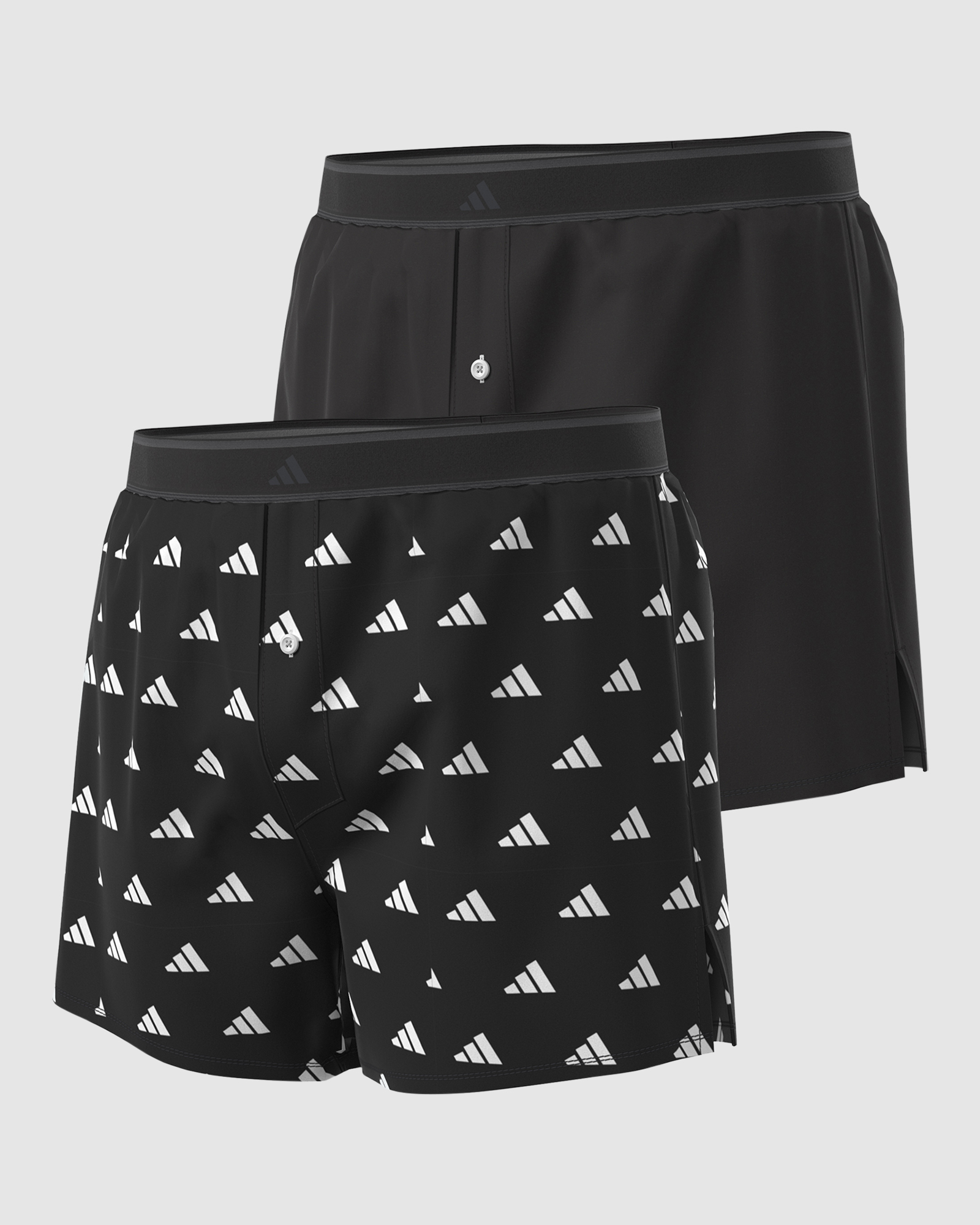 2 Pack Active Woven Cotton Boxer Underwear