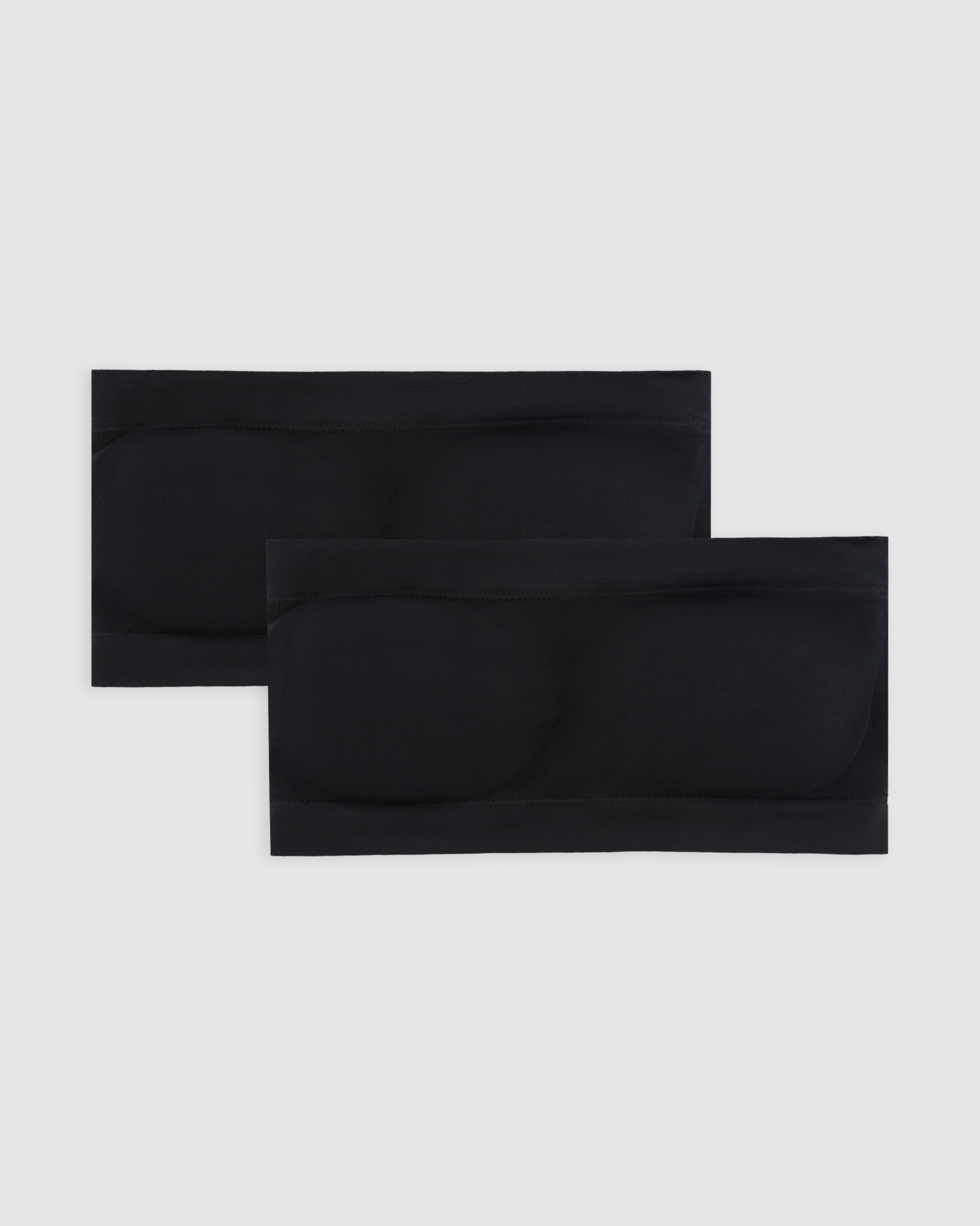 2 Pack Bare Essentials Recycled Nylon Padded Bandeau