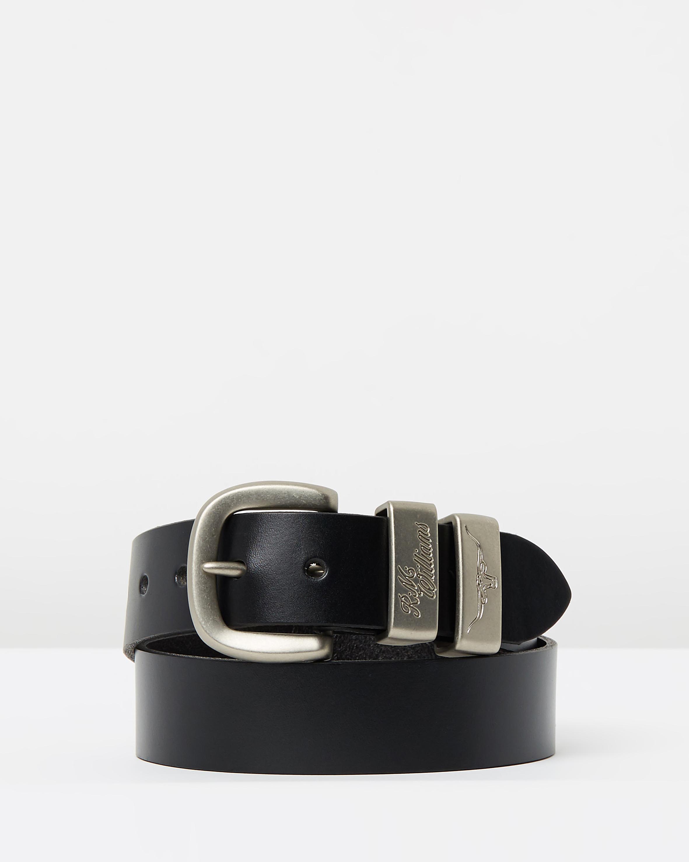 1 1/2" 3 Piece Solid Hide Belt