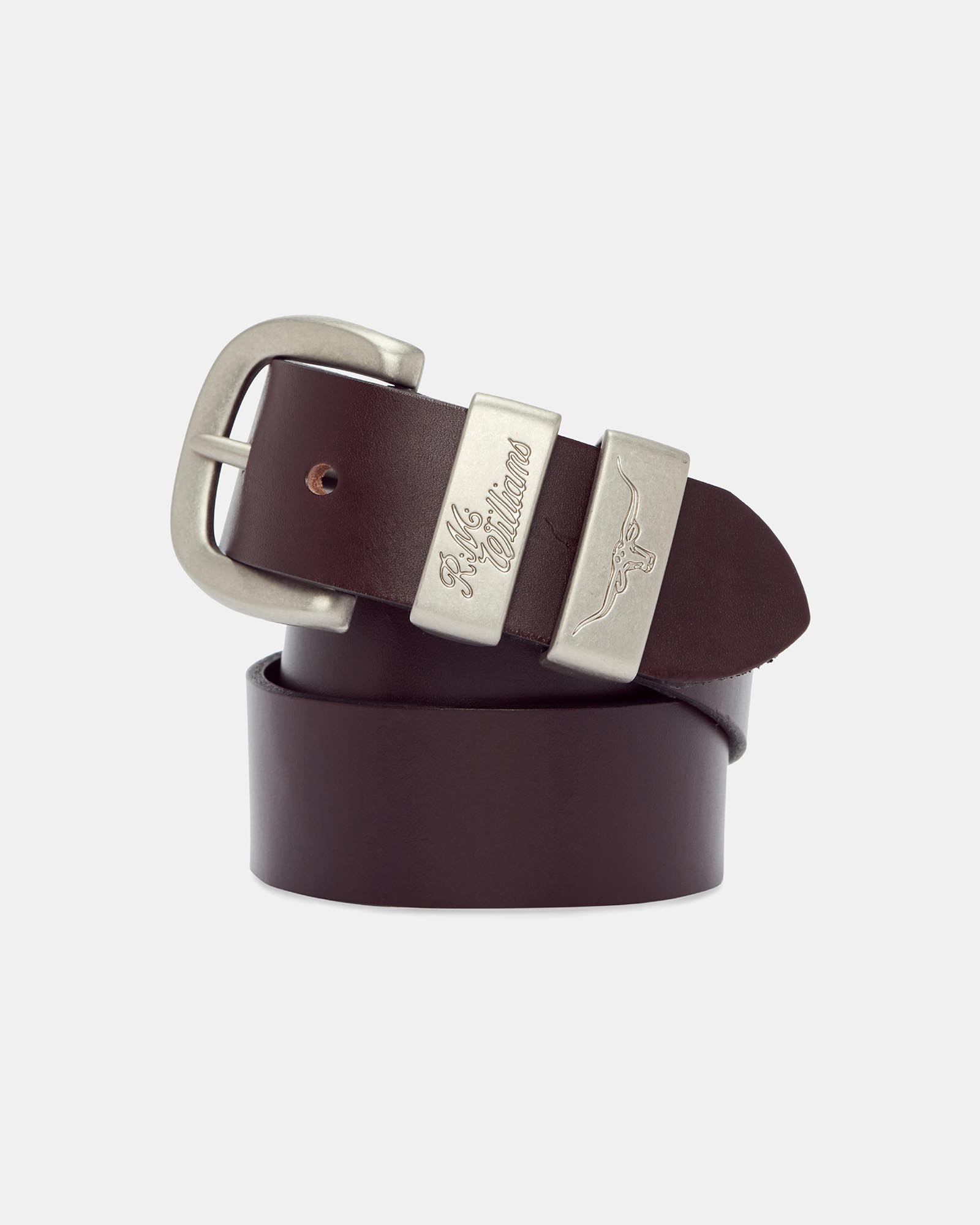 1 1/2" 3 Piece Solid Hide Belt