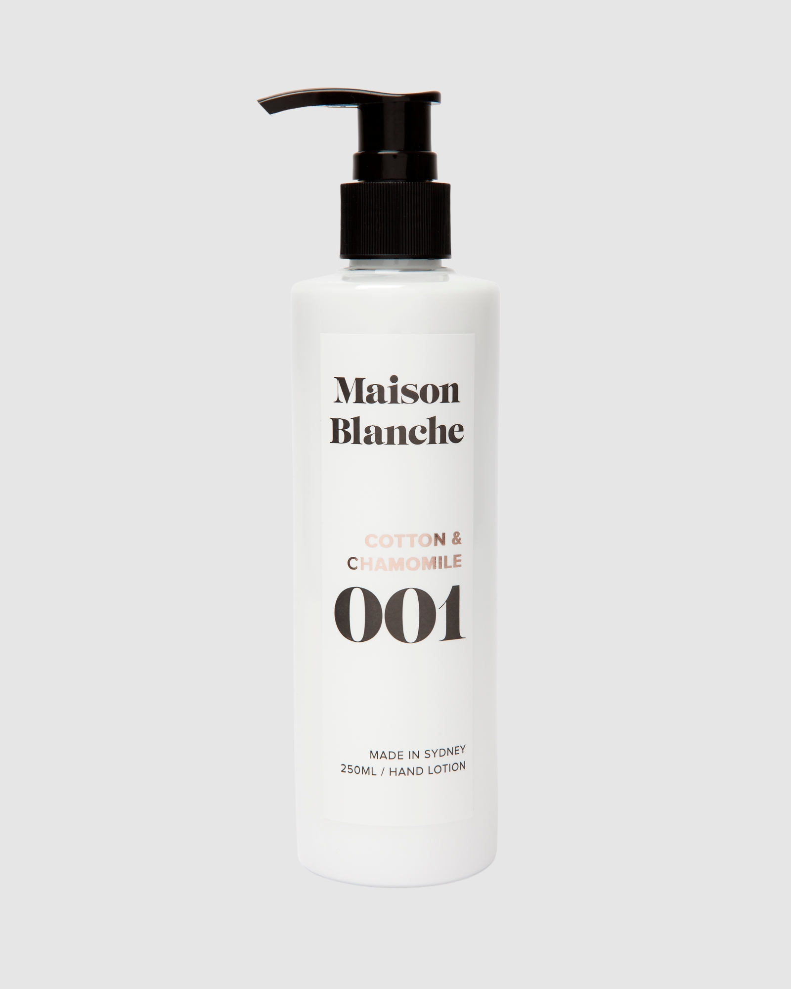 001 Cotton & Chamomile - Hand Lotion